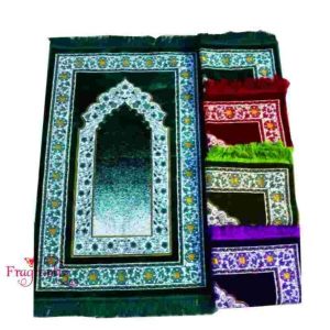 Premium Velvet Turkish Musalla Janamaz (Islamic Prayer Mat)