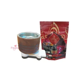 Combo of mini-wooden Burner & Bakhoor Firdaus