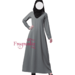 Abaya Libas Plain Grey wear for Women